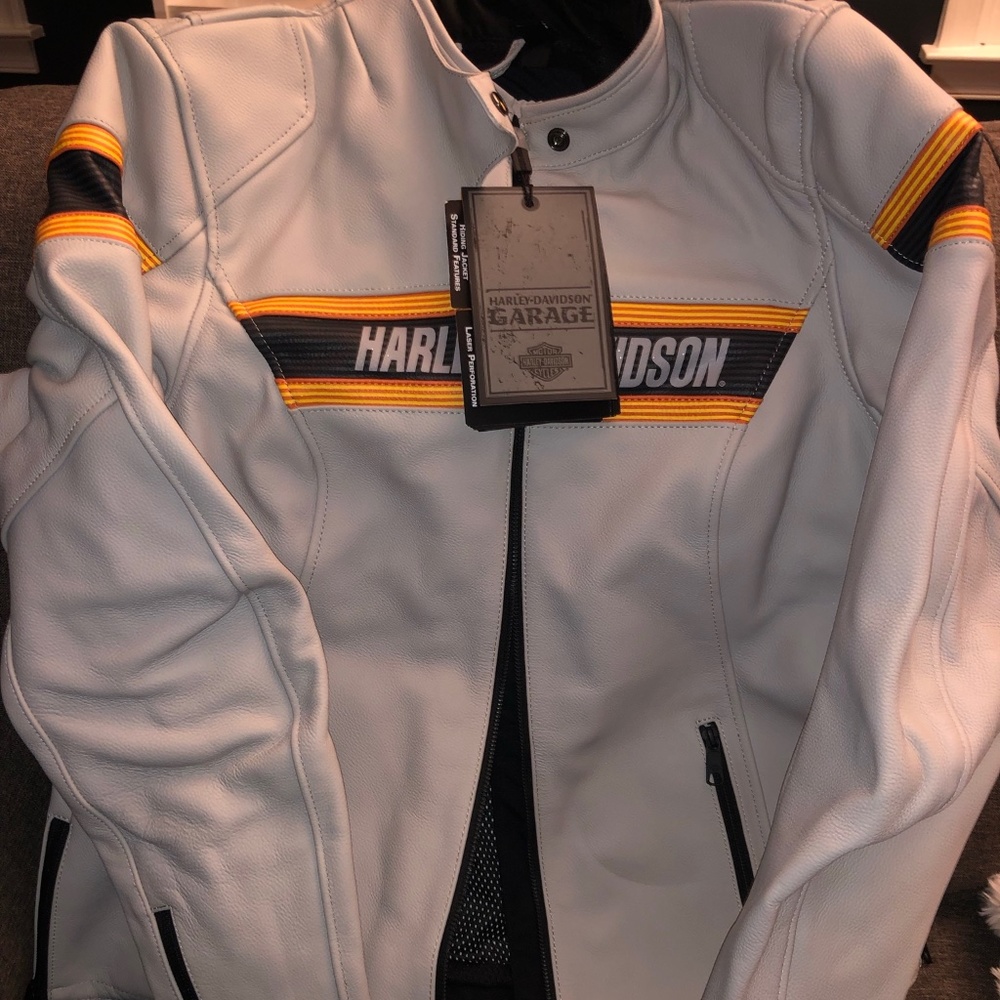 Womens Leather Grey Jacket